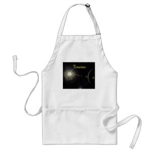 Bright Taurus Adult Apron