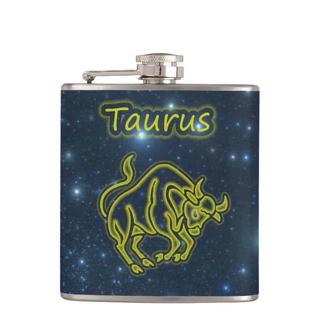 Bright Taurus Flask (Front)