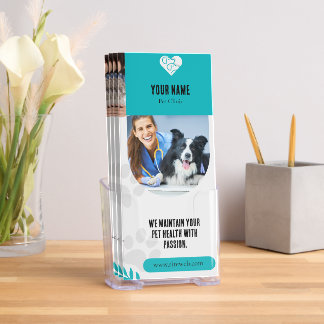 Bright Teal Veterinary Clinic Brochure