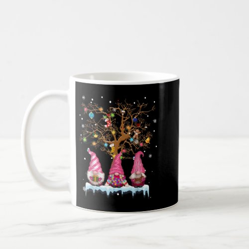 Bright Three Nordic Gnomes Winter Christmas Swedis Coffee Mug