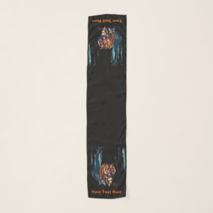 Bright Tiger Dark Forest Scarf