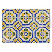 Bright tile pattern, Portugal (Front Horizontal)