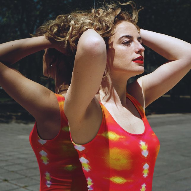 Bright tile tank top (Creator Uploaded)