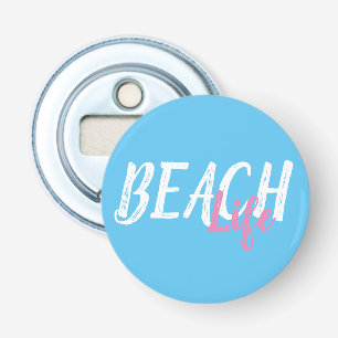 bright tropical BEACH LIFE Bottle Opener
