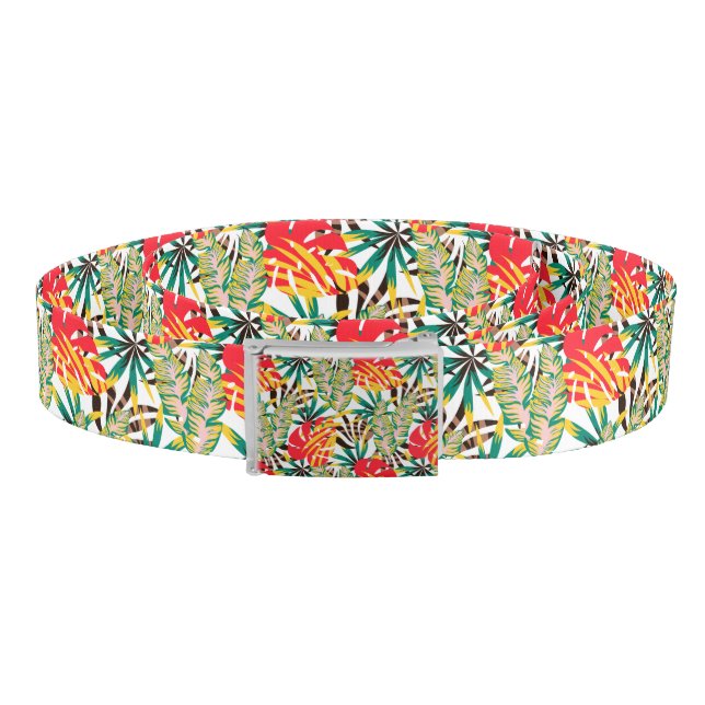 Bright Tropical Pattern Belt (Coil)