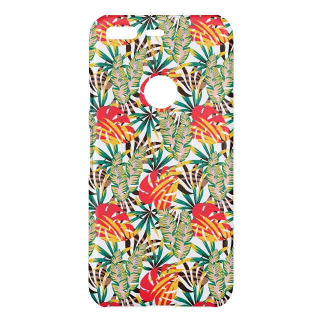 Bright Tropical Pattern Uncommon Google Pixel Case (Back)