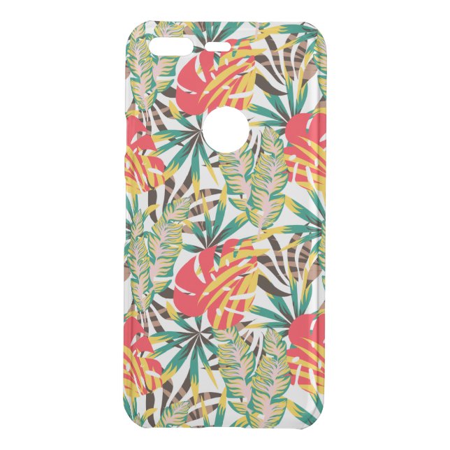 Bright Tropical Pattern Uncommon Google Pixel Case (Back)