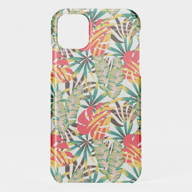 Bright Tropical Pattern Uncommon iPhone Case (Back)
