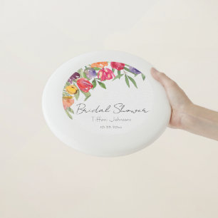Bright Tulips Bridal Shower Outdoor Celebration Wham-O Frisbee