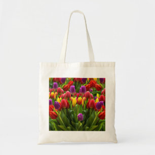 Bright Tulips Tote Bag