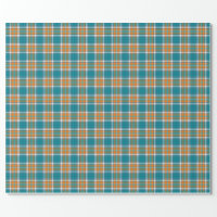 Turquoise Blue Solid Wrapping Paper