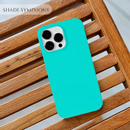 Bright Turquoise One of Best Solid Blue Shades For Case-Mate iPhone 14 Pro Max Case
