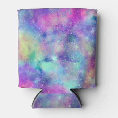 Bright Unicorn Galaxy Night Print Can Cooler