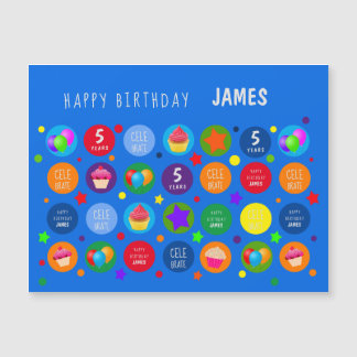 Bright, Vibrant & Colorful- Any Age Happy Birthday