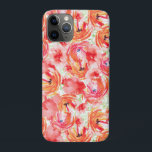 Bright vibrant watercolor flower pattern iPhone 11 pro case<br><div class="desc">Bright vibrant watercolor flower pattern</div>