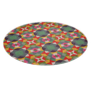 Bright vintage background cutting board