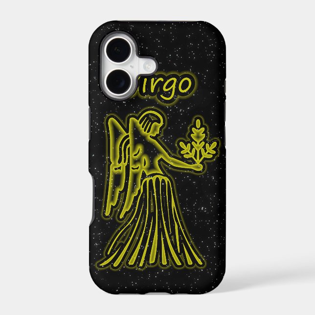 Bright Virgo Iphone Case (Back)