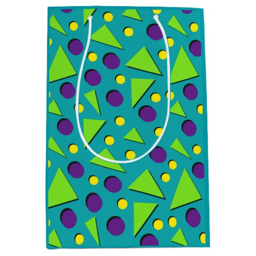 Bright Vivid Shapes Medium Gift Bag