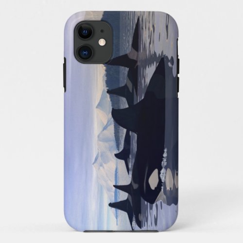 Bright Water Orca iPhone 11 Case