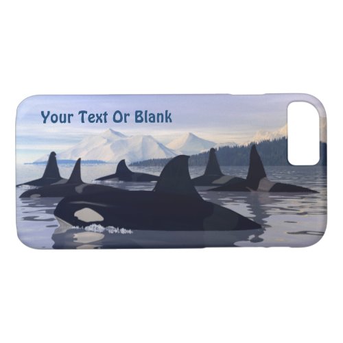 Bright Water Orca iPhone 87 Case