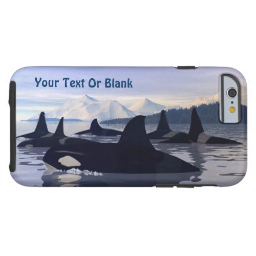 Bright Water Orca Tough iPhone 6 Case