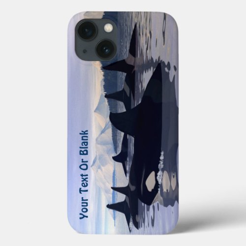 Bright Water Orca iPhone 13 Case