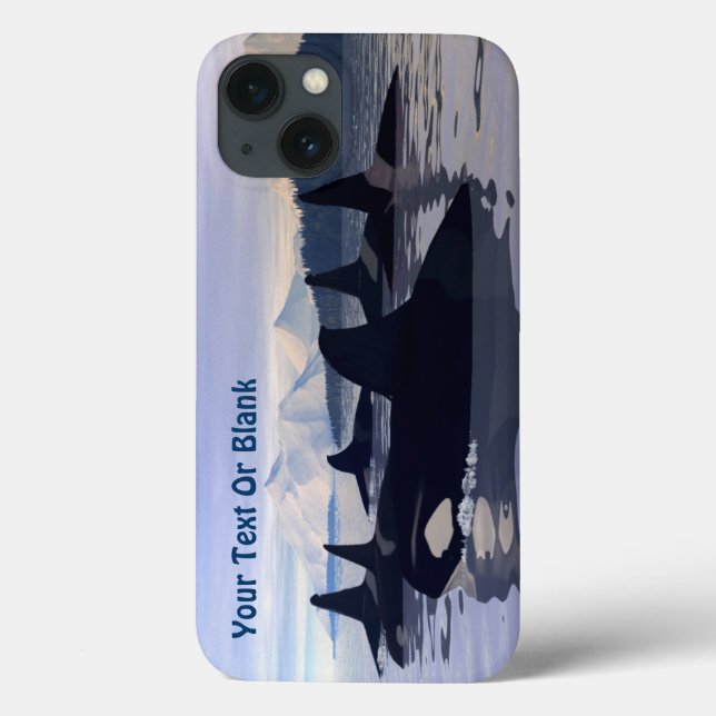 Bright Water Orca Case-Mate iPhone Case (Back)