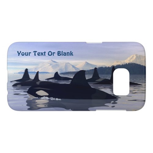 Bright Water Orca Samsung Galaxy S7 Case