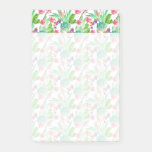 Bright Watercolor Cactus &amp; Succulent Pattern Post-it Notes