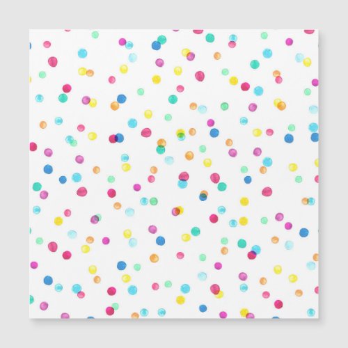 Bright Watercolor Dots Seamless Pattern