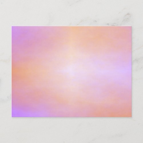 Bright Watercolors _ Pink Orange  Postcard