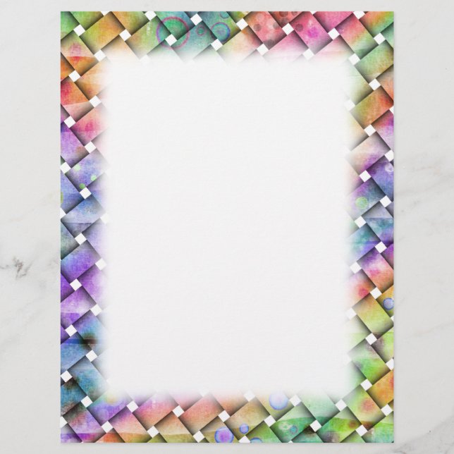 BRIGHT WEAVE Customizable FLYERS (Front)