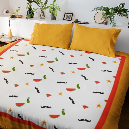 Bright Whimsical Kids Duvet Cover