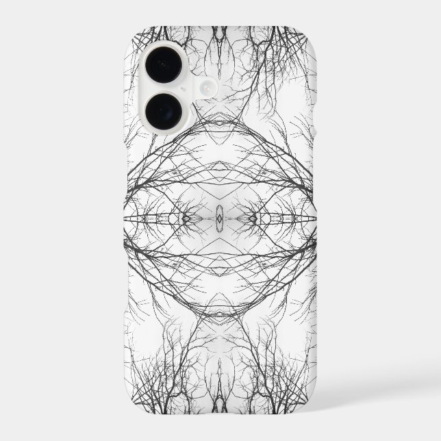 Bright White Sky And Tree Branches Case-Mate iPhone Case (Back)