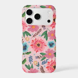Bright Wildflower Garden Pattern iPhone 17 Pro Case
