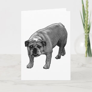 Bright Wish Bulldog Card