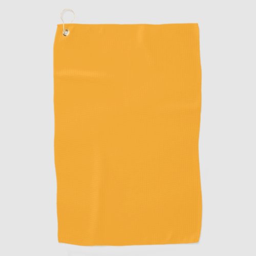  Bright yellow Crayola solid color  Golf Towel