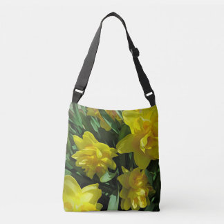 Bright Yellow Daffodils Crossbody Bag