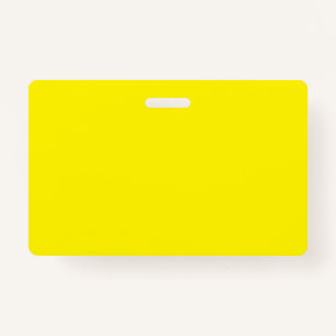 Bright Yellow #FFF3000, Banana Yellow Badge