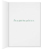 Bright yellow flower, You light up my life, cards (Inside (Right))