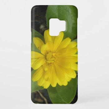 Bright Yellow Marigold Samsung Galaxy S Case by Fallen_Angel_483 at Zazzle