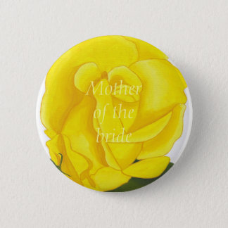 Bright Yellow Rose, Mother of the bride button
