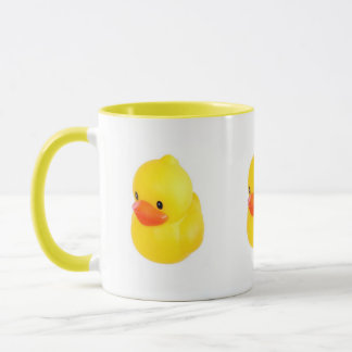 Bright Yellow Rubber Duck Mug
