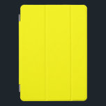 Bright yellow (solid color)  iPad pro cover<br><div class="desc">Bright yellow (solid color)</div>