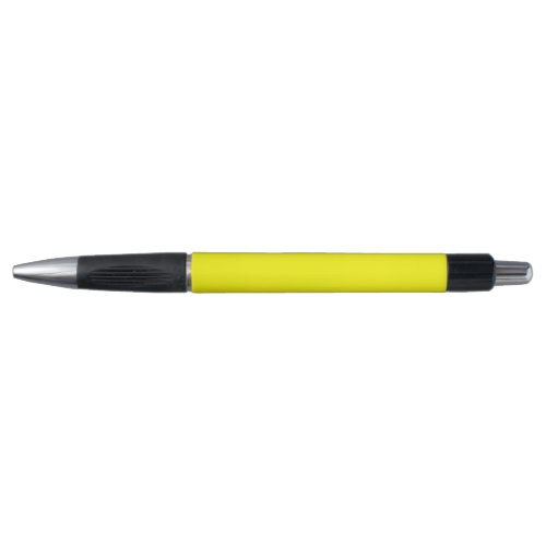 Bright yellow solid color  pen