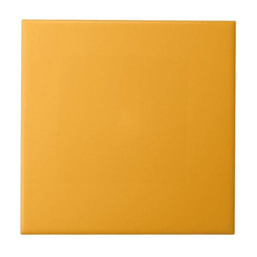 Bright Yellow Solid Color Tile
