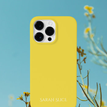 Bright Yellow Summer Sunshine Case-mate Iphone 14 Pro Max Case by watermelontree at Zazzle