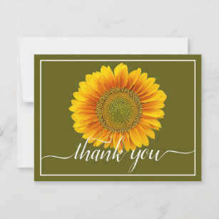 Blank Sunflower Postcards - No Minimum Quantity | Zazzle