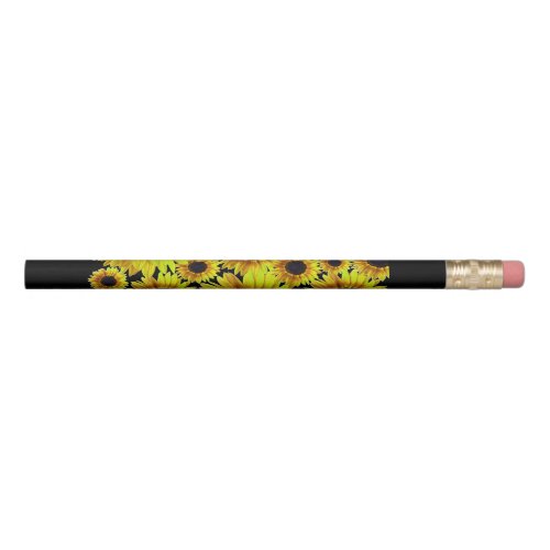 Bright Yellow Sunflower  Pencil