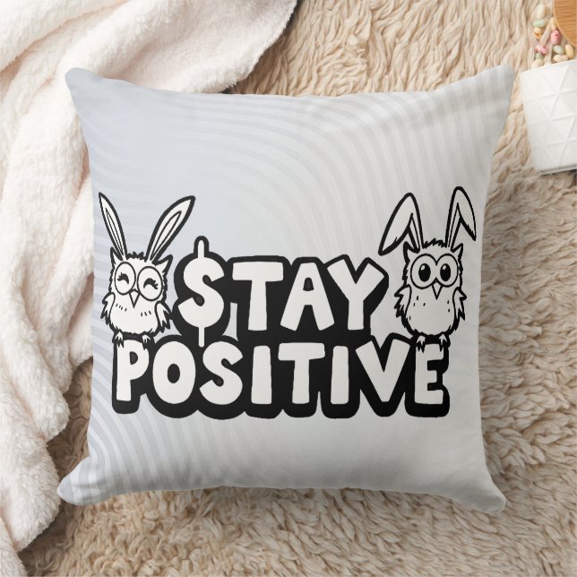 Brighten Your Day Throw Pillow (Blanket)